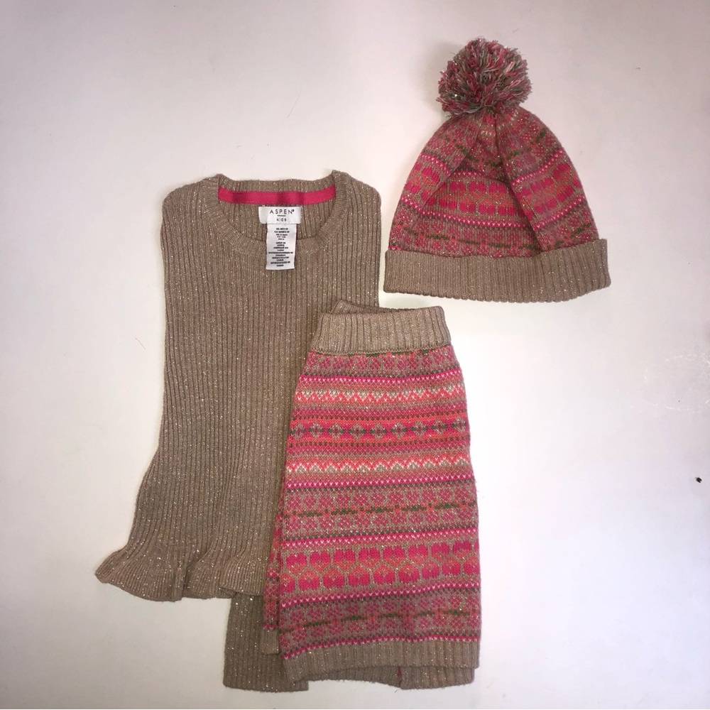 Aspen kids 3 peice sweater set